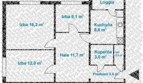 3 szobás lakás, Budatínska, eladó, Bratislava - Petržalka, Szlovákia