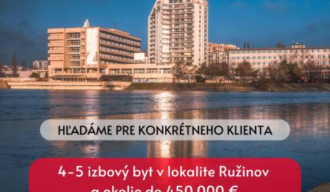 4 szobás lakás, eladó, Bratislava - Ružinov, Szlovákia