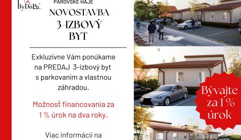 3 szobás lakás, eladó, Nitra, Szlovákia