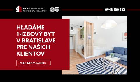 Vásárlás 1 szobás lakás, 1 szobás lakás, Bratislava - Nové Mesto, Szlo