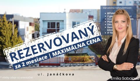 Eladó Családi ház, Családi ház, Janáčková, Prešov, Szlovákia