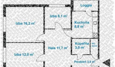 Eladó 3 szobás lakás, Bratislava - Petržalka, Bratislava, Szlovákia