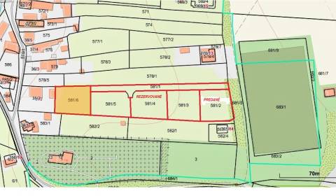 Eladó Építési telek, Építési telek, Jakubovany, Prešov, Szlovákia