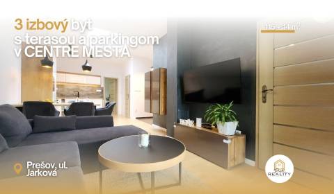 Kiadó 3 szobás lakás, 3 szobás lakás, Jarková, Prešov, Szlovákia