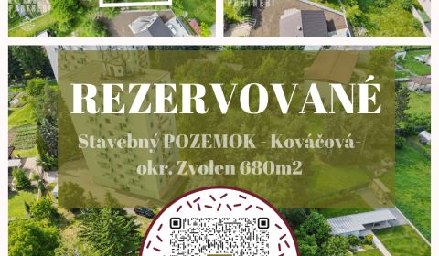 Eladó Építési telek, Építési telek, Slnečná, Zvolen, Szlovákia