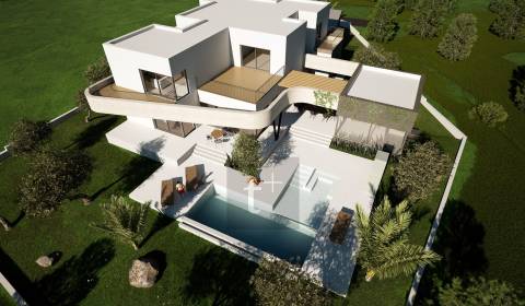 HORVÁTORSZÁG - Luxus, építészetileg érdekes villa - VODICE