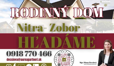 Vásárlás Családi ház, Családi ház, Zobor, Nitra, Szlovákia