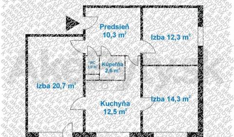 Eladó 3 szobás lakás, 3 szobás lakás, Osuského, Bratislava - Petržalka