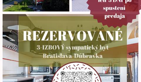 Eladó 3 szobás lakás, 3 szobás lakás, Janka Alexyho, Bratislava - Dúbr