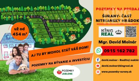 Eladó Építési telek, Építési telek, NITRIANSKY HRÁDOK, Nové Zámky, Szl