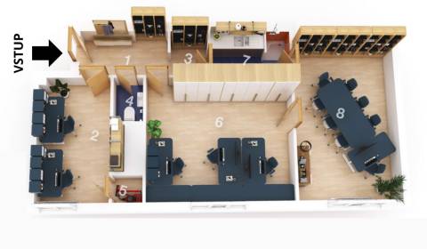 Eladó Irodahelység, Irodahelység, Justičná, Bratislava - Staré Mesto, 