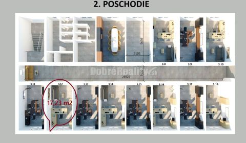 Kiadó Irodahelység, Irodahelység, Zvolenská Cesta, Banská Bystrica, Sz