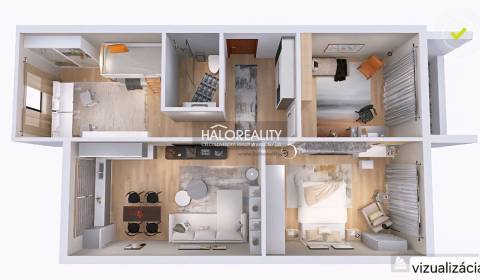 Eladó 3 szobás lakás, Bratislava - Petržalka, Szlovákia