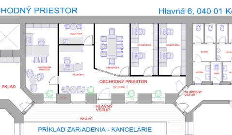 Kiadó Üzlethelység, Üzlethelység, Hlavná, Košice - Staré Mesto, Szlová