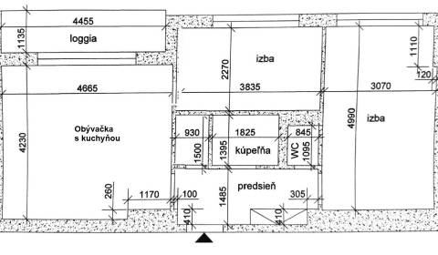 Eladó 2 szobás lakás, 2 szobás lakás, Jahodová, Bratislava - Nové Mest