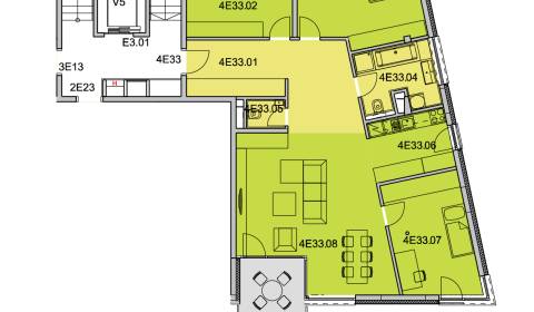 Eladó 4 szobás lakás, 4 szobás lakás, Na varte, Bratislava - Nové Mest