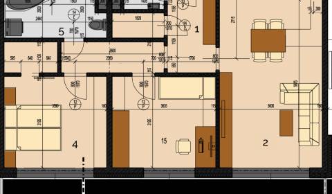 Eladó 3 szobás lakás, 3 szobás lakás, Mozartova, Bratislava - Staré Me