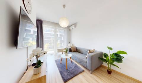 BA/PETRŽALKA-Kiadó 1 szobás apartman légkondicionálóval és erkéllyel