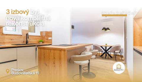 Kiadó 3 szobás lakás, 3 szobás lakás, Budovateľská, Prešov, Szlovákia