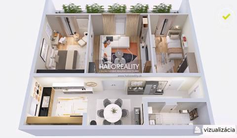 Eladó 3 szobás lakás, Bratislava - Ružinov, Szlovákia