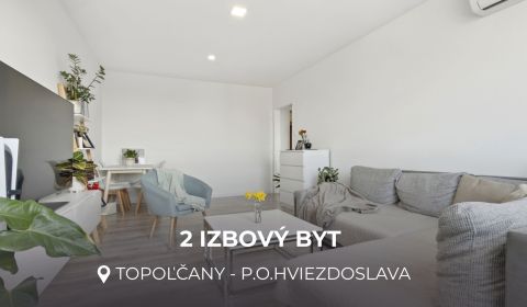 Eladó 2 szobás lakás, 2 szobás lakás, P.O.Hviezdoslava, Topoľčany, Szl