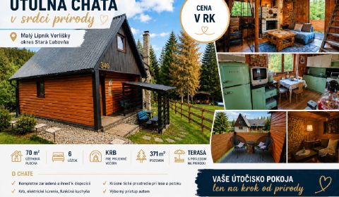 Eladó Nyaraló, Nyaraló, Stará Ľubovňa, Szlovákia