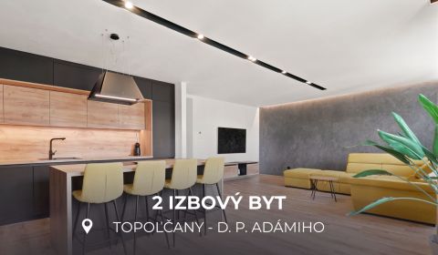 Eladó 2 szobás lakás, 2 szobás lakás, Dr. P. Adámiho, Topoľčany, Szlov