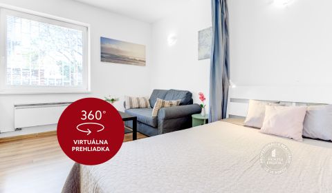 1-szobás lakás a BRATILSVA CASTLE mellett