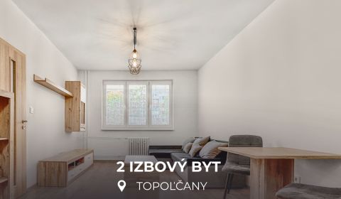 Kiadó 2 szobás lakás, 2 szobás lakás, Gagarinova, Topoľčany, Szlovákia
