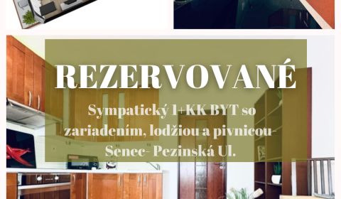 Eladó 1 szobás lakás, 1 szobás lakás, Pezinská, Senec, Szlovákia