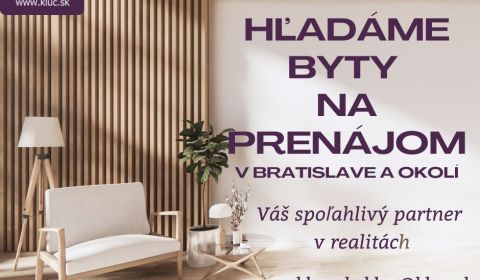 Kiadó 2 szobás lakás, 2 szobás lakás, Bratislava - Ružinov, Szlovákia