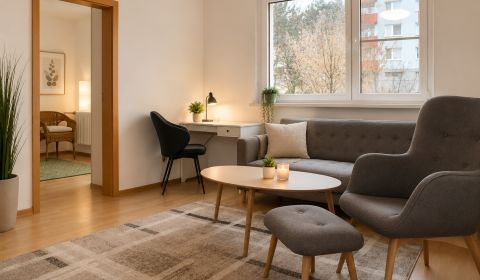Kiadó 2 szobás lakás, 2 szobás lakás, Bratislava - Dúbravka, Szlovákia