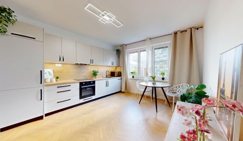 BA/Szélesebb Központ-Teljesen felújított 3 szobás lakás kiadó a Közpo