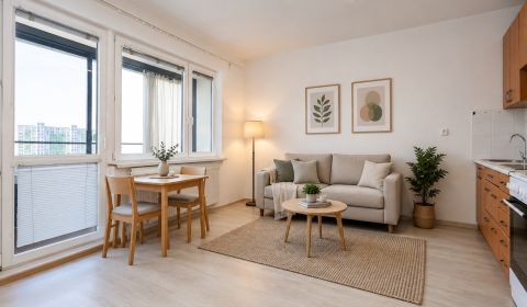 Eladó 2 szobás lakás, 2 szobás lakás, Krásnohorská, Bratislava - Petrž
