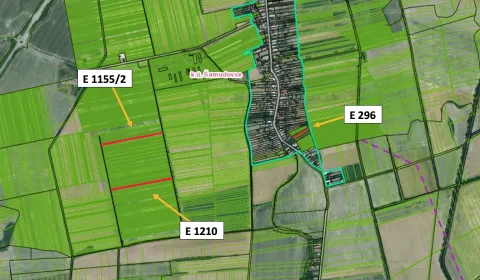 Eladó Mezőgazdasági és erdei telkek, Michalovce, Szlovákia