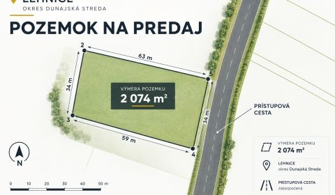 Eladó Építési telek, Építési telek, Dunajská Streda, Szlovákia
