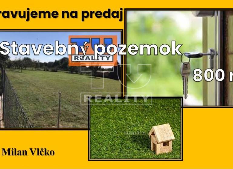 Slepčany Építési telek eladó reality Zlaté Moravce