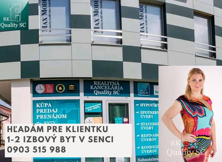 Ingatlaniroda ajánlata Szencen egy 1 szobás lakásra, kapcsolat: 0903 515 988.