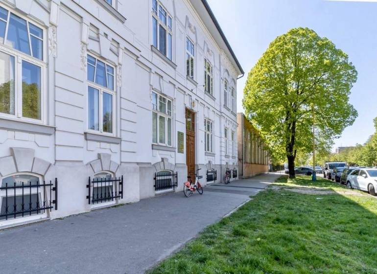 Történelmi épület a Kassai Masaryk utcában - Óváros városrész.