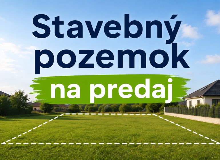Építési telek eladó Šaľa részén, a Nitrianska utcában. Telkek - lakóövezet.