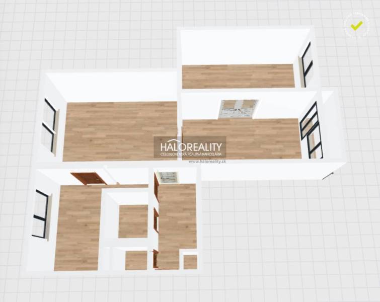 Brezová pod Bradlom 3-izbový byt predaj reality Myjava