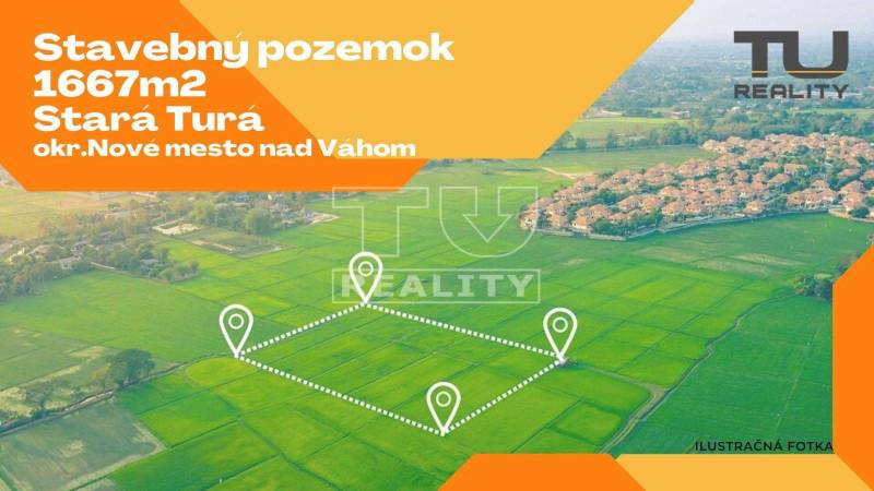 Stará Turá Építési telek eladó reality Nové Mesto nad Váhom