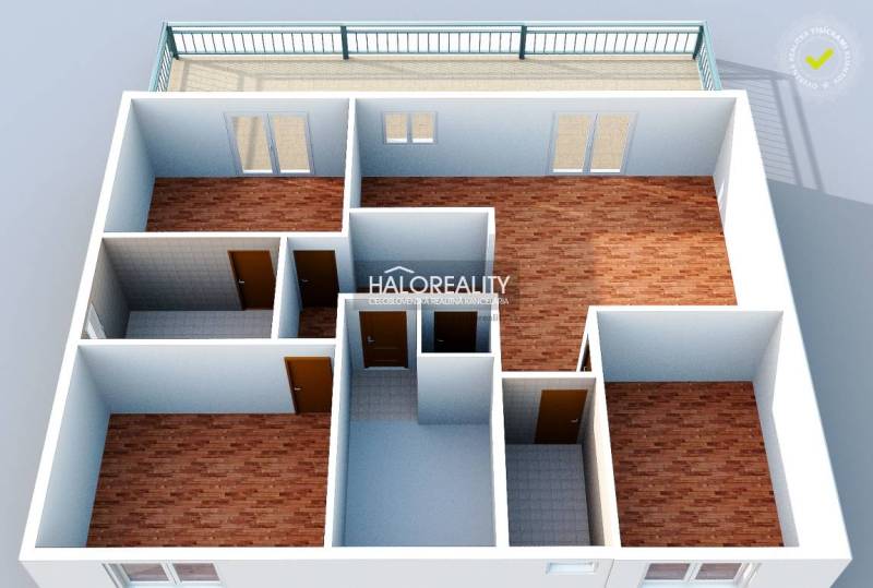 Rovinka 4 szobás lakás eladó reality Senec