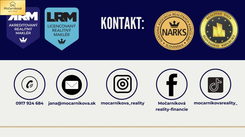 Kontakt na akreditovaného realitného makléra. Viac na sociálnych sieťach, Hliny, 3-izbový byt.