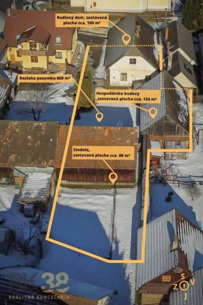 Lučivná Családi ház eladó reality Poprad