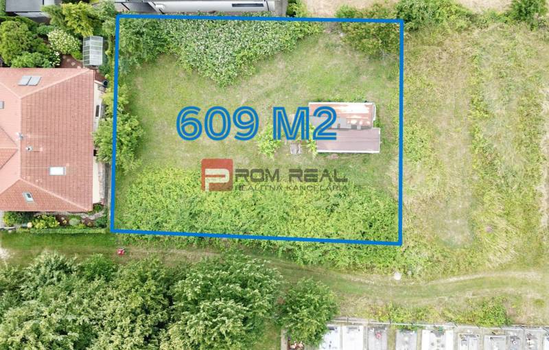 Építési telek a Na Tálkoch utcában, Marianka városában, 609 m², zöldövezetben.