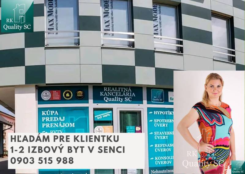 Ingatlaniroda ajánlata Szencen egy 1 szobás lakásra, kapcsolat: 0903 515 988.