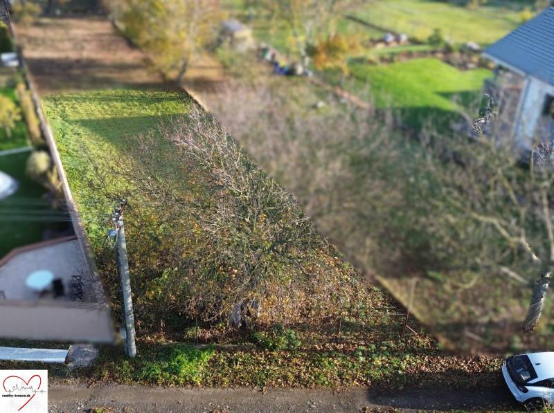 Építési telek Dolná Krupá-n, a M.H. Chvoteková utcában, zöldövezetben és fákkal körülvéve.