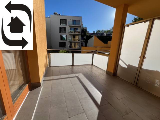 Moszkva utcai 4 szobás lakás terasza Pozsonyban - Óváros.