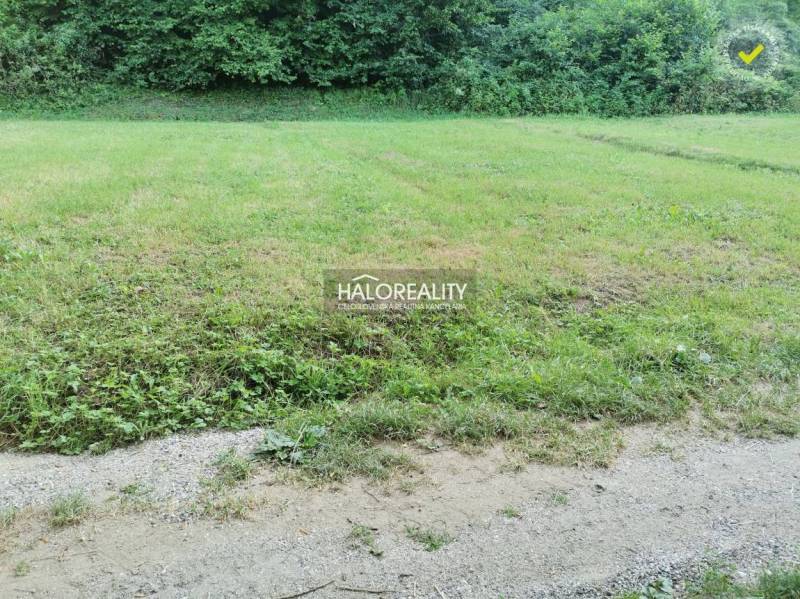 Pozemky - lakóhely Modrovában magukban foglalják az erdő melletti füves területet úttal.